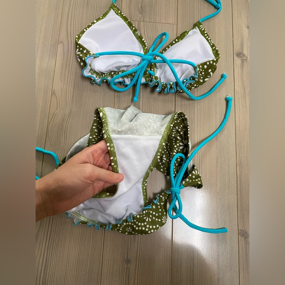 Printed String Bikini Set Sample - Picture 4 of 4